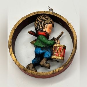 VTG 1975 Hallmark Tree Trimmer Collection Nostalgia Ornament Little Drummer Boy